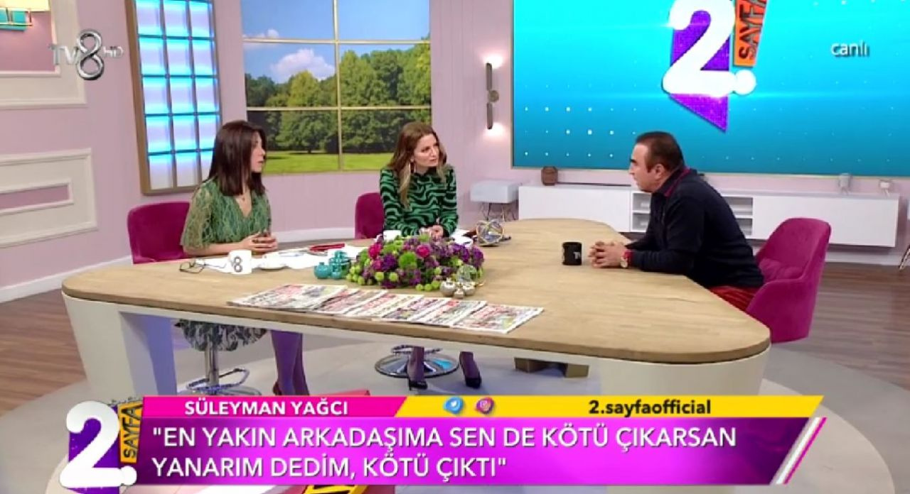 TV8 2. Sayfa'da Fısfıs İsmail'den 'dost kazığı' gözyaşları! Üzüntüden hasta olmuş!