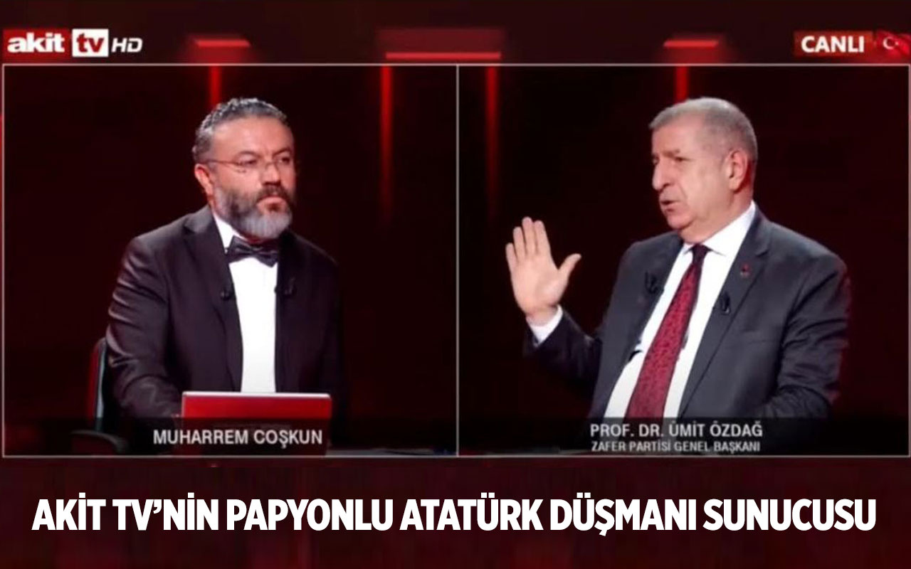 Kübra Par, Akit TV sunucusuna 'ekran cambazı' deyip sordu! 'O papyonunu sana zorla Atatürk mü taktırdı?'