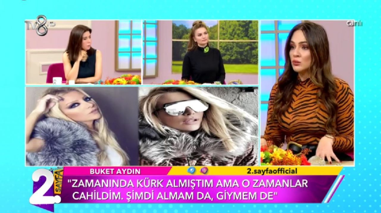 TV8 2. sayfa canlıda Buket Aydın'dan dikkat çeken Dolar ve Euro yorumu ve 'Cahildim' itirafı