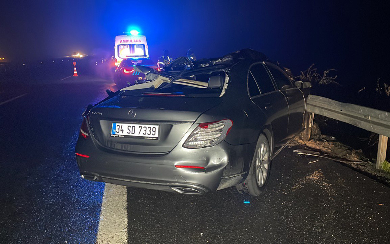 Balıkesir'de trafik kazası geçiren şarkıcı Gülçin Ergül yaralanırken arkadaşı öldü