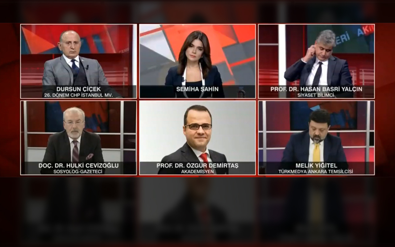 Özgür Demirtaş CNN Türk'te patladı: Bütün dünya akılsız bir tek biz mi akıllıyız?