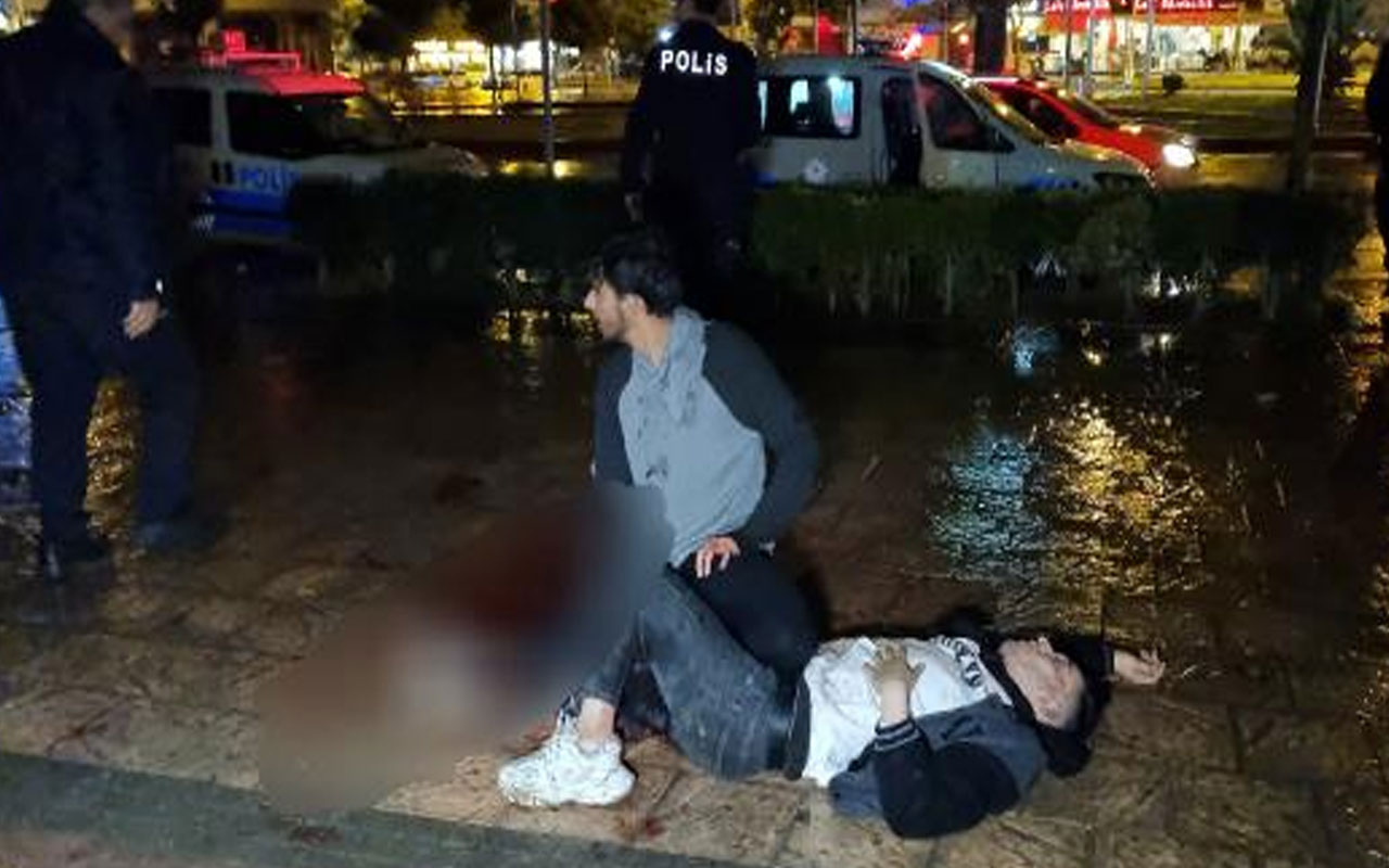 Adana'da parkta dehşet! Kavga ettiği kişi tarafından bıçaklandı