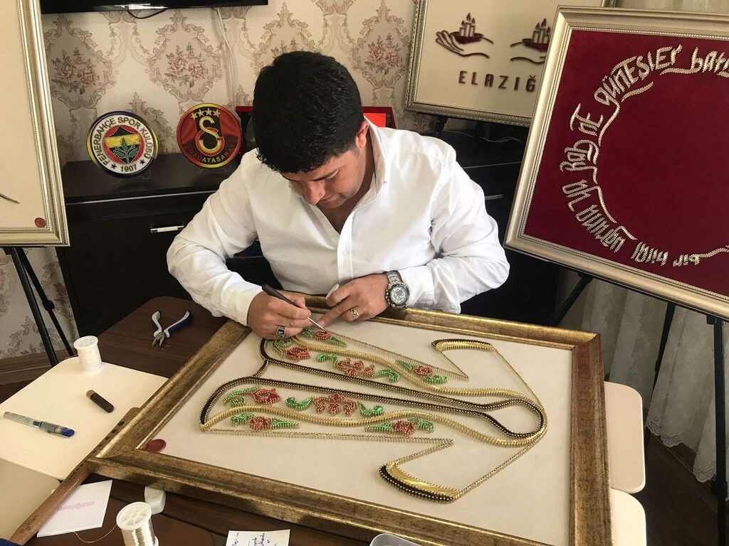 Elazığ'da hobi olarak başladı devlet sanatçısı oldu: 250 TL'ye satıyor