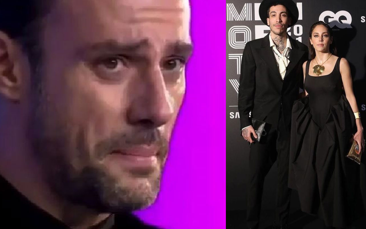 GQ 2021 Men Of The Year Ödüllerinde yılın kadını Öykü Karayel eşi Can Bonomo'yu ağlattı