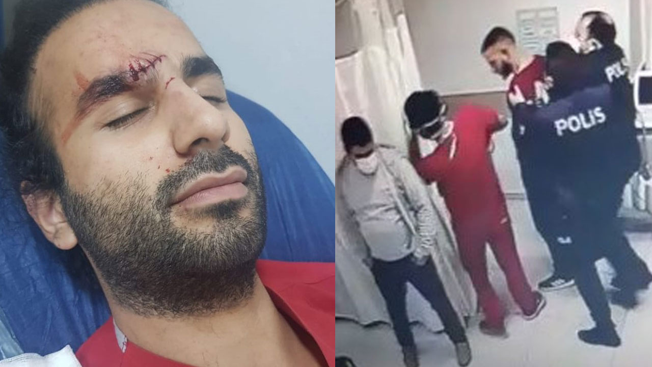Aydın'da alkollü olarak geldiği hastanede doktora saldırdı! Kafa atıp kafasını yardı