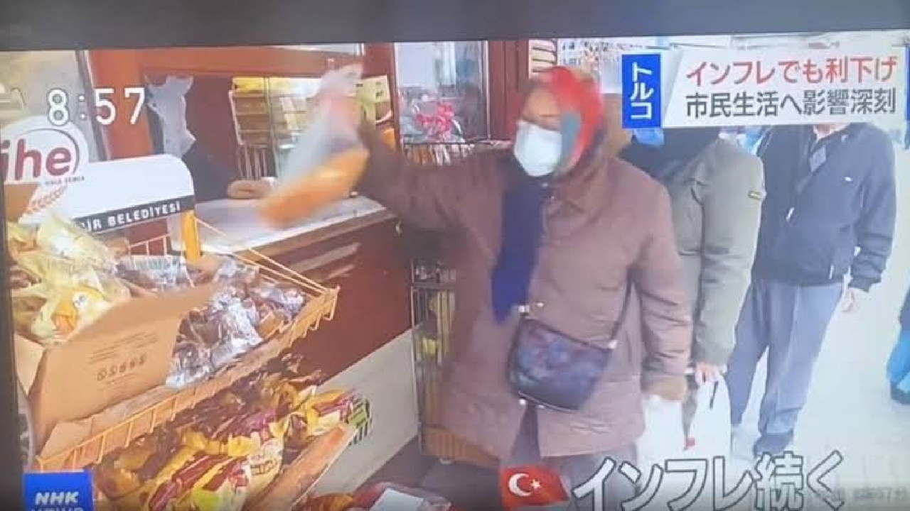 İstanbul'daki ekmek kuyrukları Japonya'da haber oldu: Emsali görülmemiş bir önlem