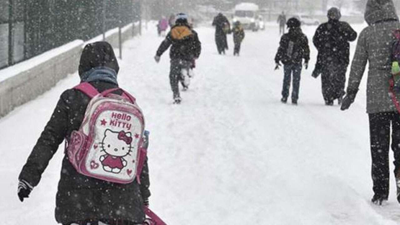 11 şehirde okullar kar yağışı nedeniyle 1 gün tatil edildi! Hangi ilde hangi ilçelerde eğitime ara verildi?