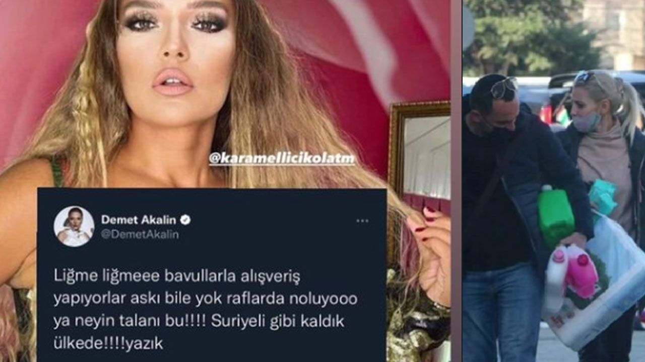 Demet Akalın Edirne'de alışveriş yapan Bulgarlara çıldırdı: Lime Lime bavullarla...