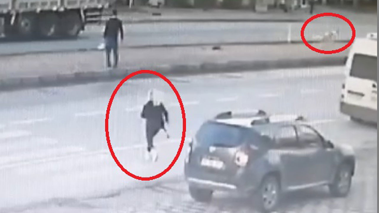 Mersin Erdemli ilçesinde otomobil köpeğe çarptı, kazayı gören kadın şok yaşadı