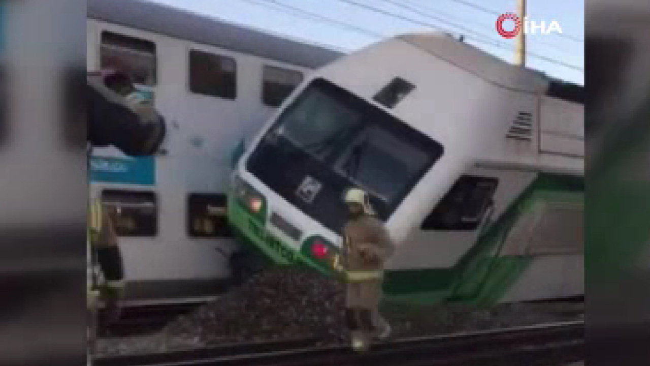 İran'da feci kaza! Metro hızlı trenle çarpıştı: 22 yaralı