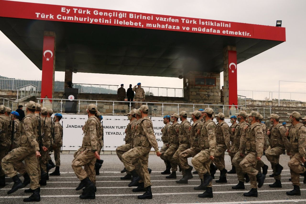 Jandarma komandoların nefes kesen eğitimi