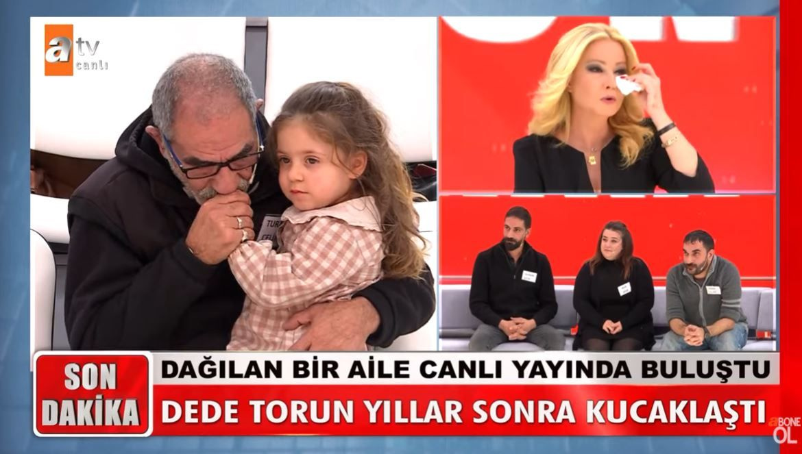 Müge Anlı canlı yayında ağlatan kavuşma: Turan Çelik'in 33 yıllık evlat hasreti son buldu