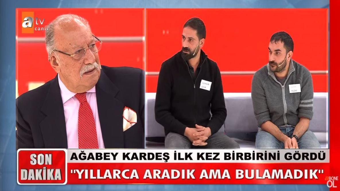 Müge Anlı canlı yayında ağlatan kavuşma: Turan Çelik'in 33 yıllık evlat hasreti son buldu