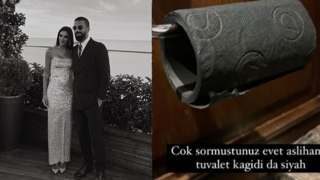 Arda Turan'ın eşi Aslıhan Doğan yurt dışından tuvalet kağıdı getirtti fiyatına bakın