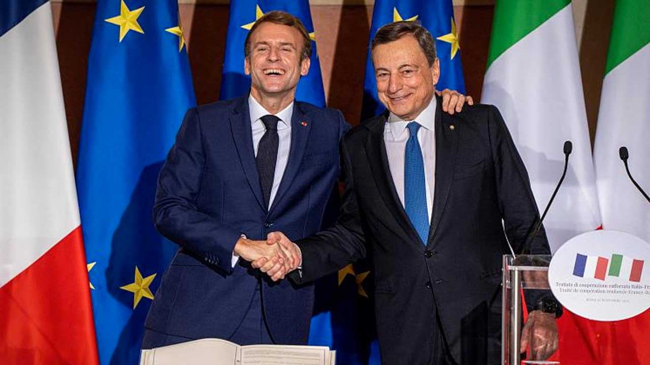 Macron ve Draghi AB’de yatırımı artırmak için mali kurallarda reform istedi