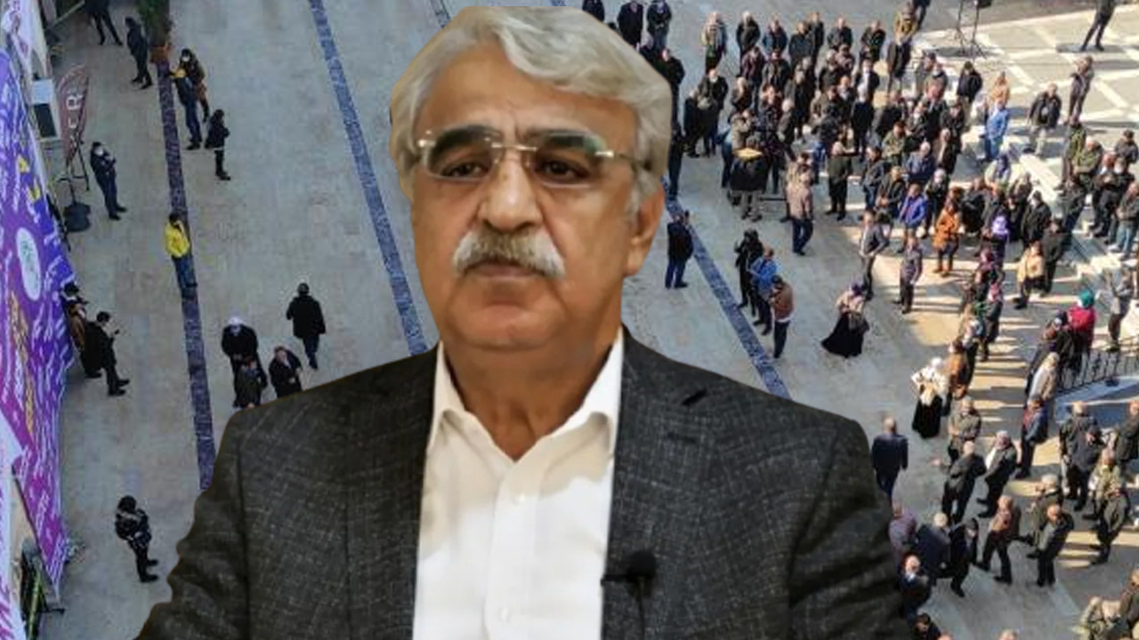 HDP lideri Mithat Sancar'a Şanlıurfa'da miting şoku! Erken acil seçim çağrısı yaptı