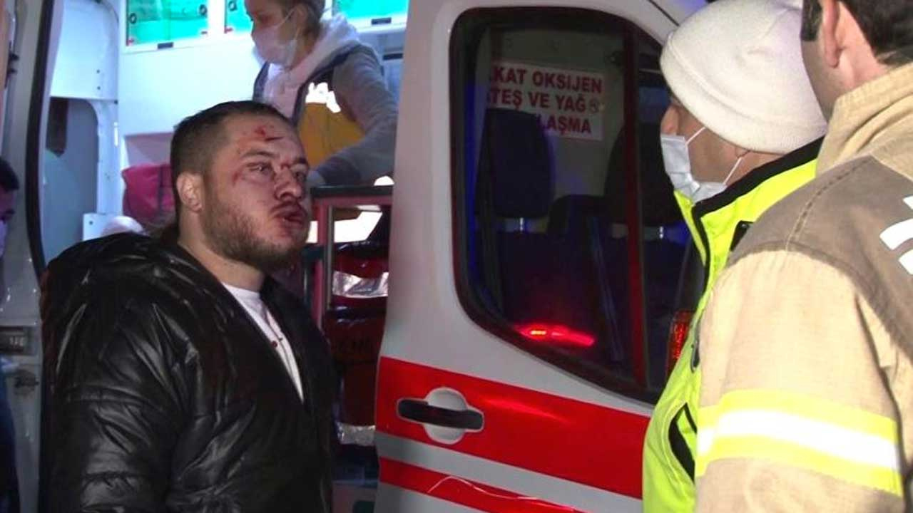 Çekmeköy’de kazada yaralanan yolcu: Çek kanka güzel çek