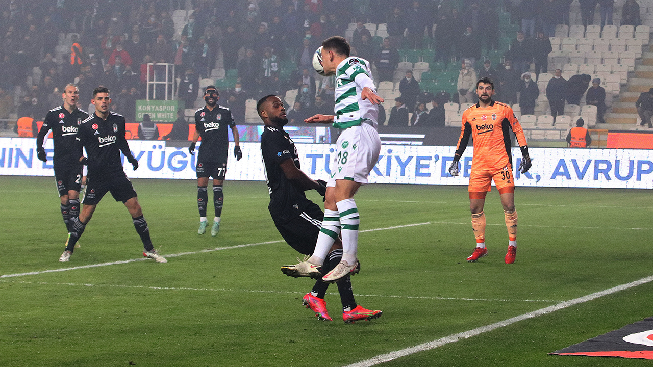 Konyaspor Beşiktaş maçı golleri ve geniş özeti