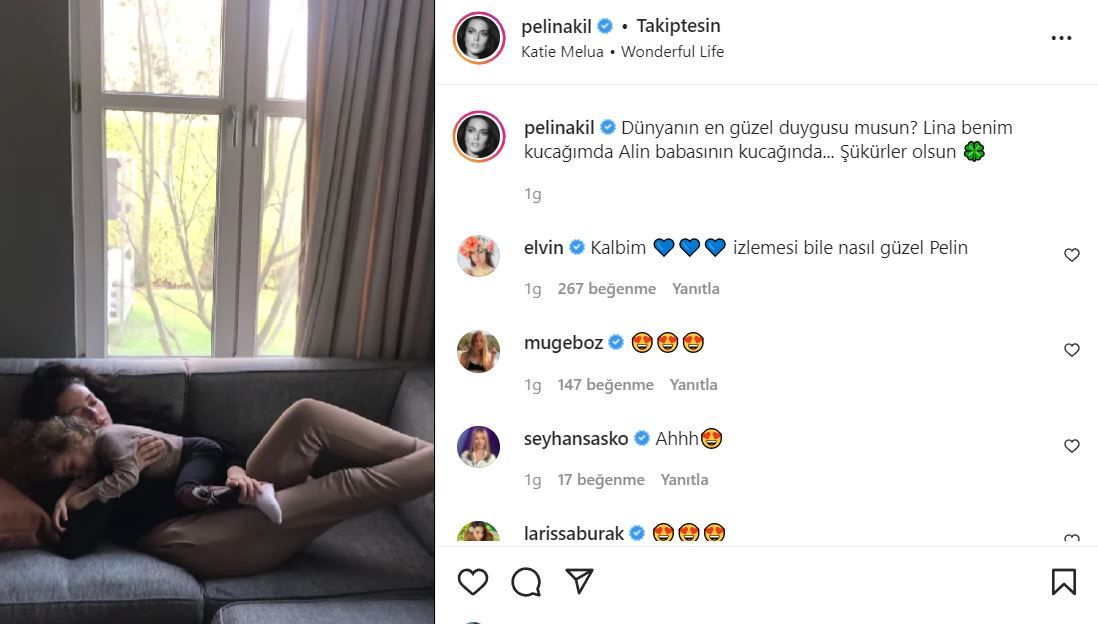 Pelin Akil'i Instagram'da delirten yorum: İkiz bebeklerine ayrımcılık yapıyorsun!