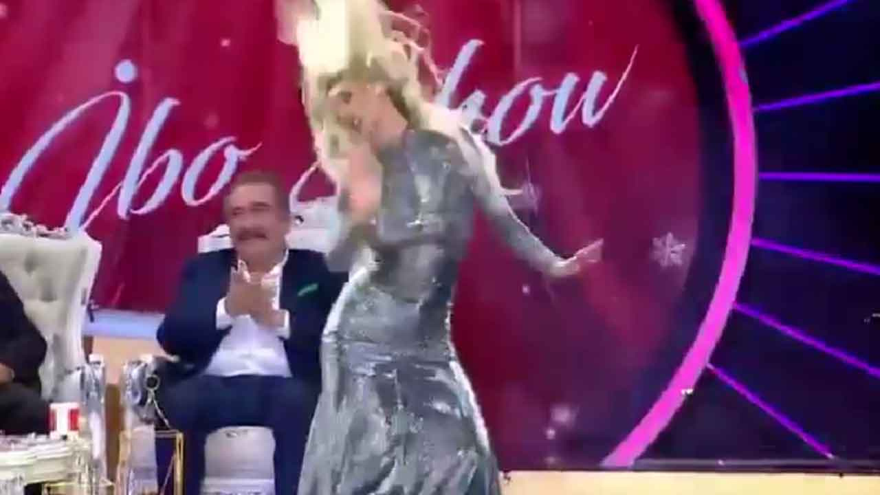 İbo Show yılbaşı programında Oryantal Didem'in dansı karşısında Ümit Besen'den '2. Bülent Serttaş vakası'