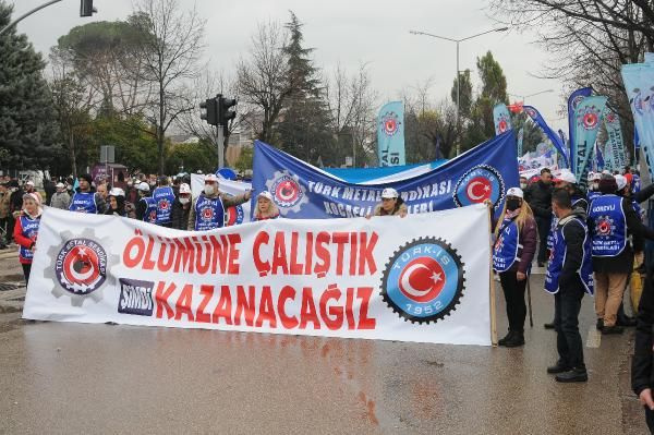 Binlerce işçi yüzde 17'lik zamma karşı Kocaeli'de greve çıktı! Türk Metal Sendikası: Bıçak kemiğe dayandı
