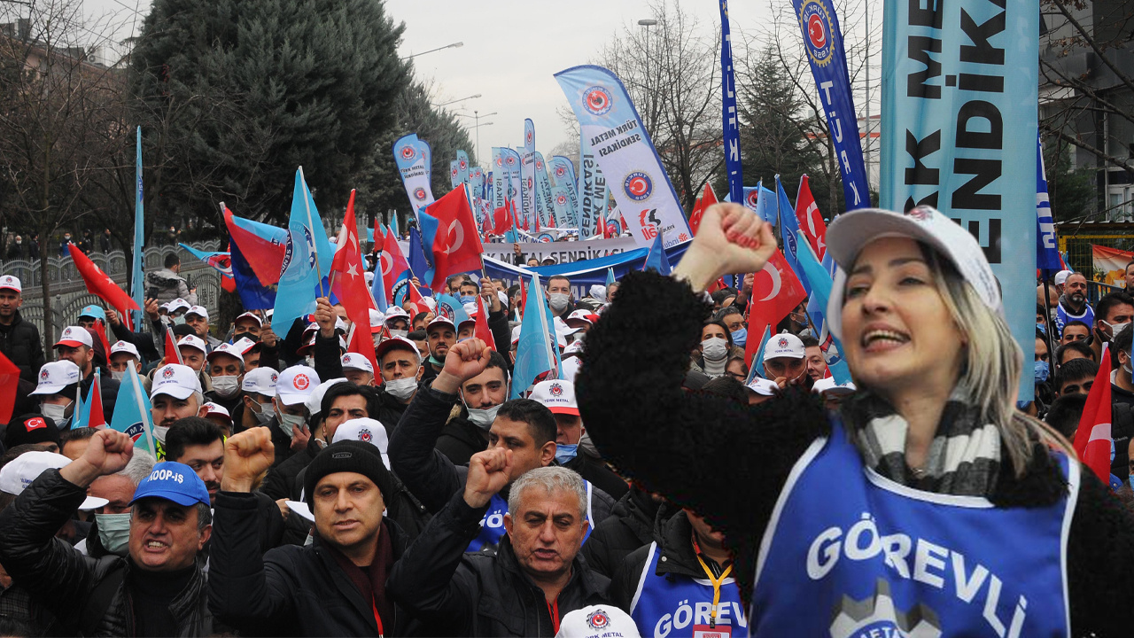Binlerce işçi yüzde 17'lik zamma karşı Kocaeli'de greve çıktı! Türk Metal Sendikası: Bıçak kemiğe dayandı
