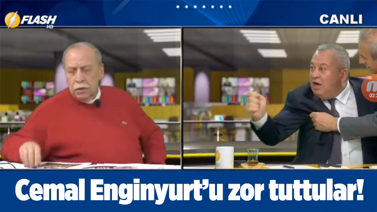 Canlı yayında EYT kavgası! Cemal Enginyurt ile Yaşar Okuyan birbirine girdi Enginyurt'u zor tuttular