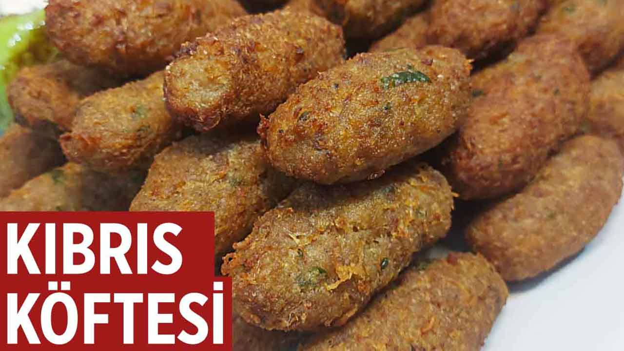 Kıbrıs köftesi nasıl yapılır tadına bayılacaksınız!