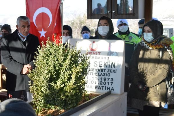 Şehit polis memuru Fethi Sekin mezarı başında anıldı