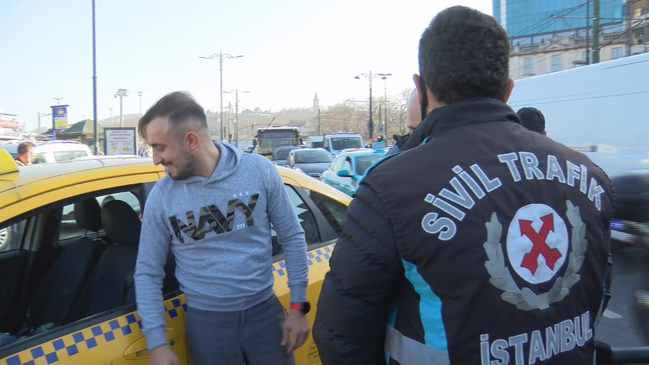 İstanbul'da taksimetre açmayan taksici denetime takıldı: Biz ihracat yapıyoruz