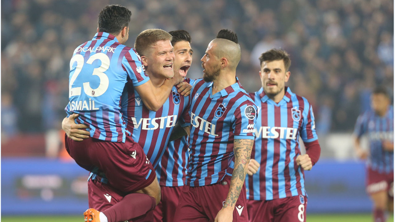 Trabzonspor, Yeni Malatyaspor'u da tek golle mağlup etmeyi başardı