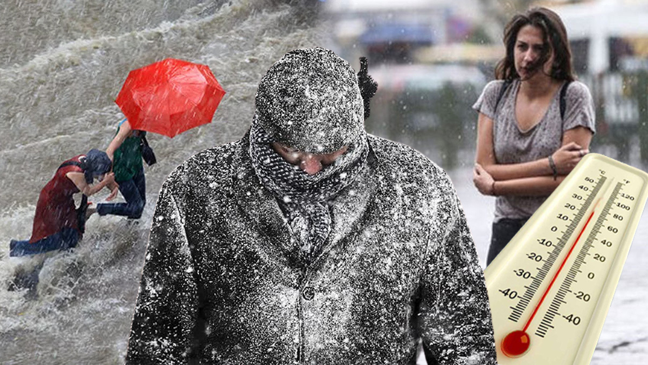 Yağmur kar fırtına geliyor! Meteoroloji ve Orhan Şen uyardı: İstanbul Ankara İzmir