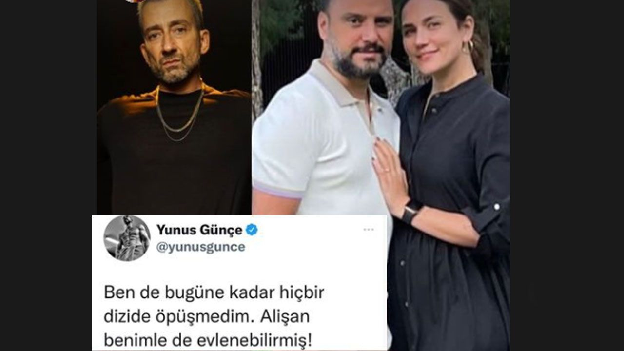 Yunus Günçe'den Buse Varol için 'Öpüşse evlenmezdim' diyen Alişan'a: Benimle de evlenebilirmiş!