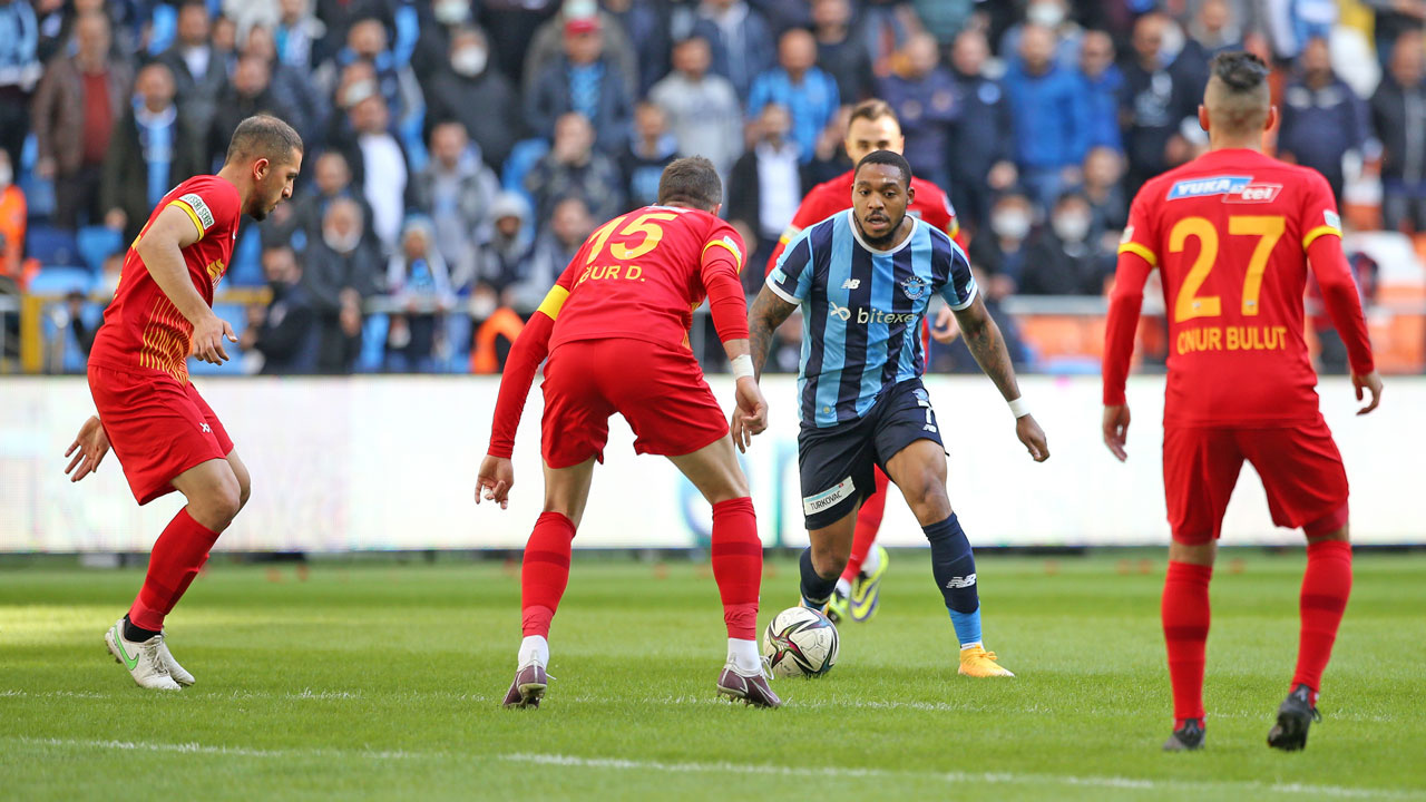 Adana Demirspor Kayserispor karşısında galibiyeti koruyamadı