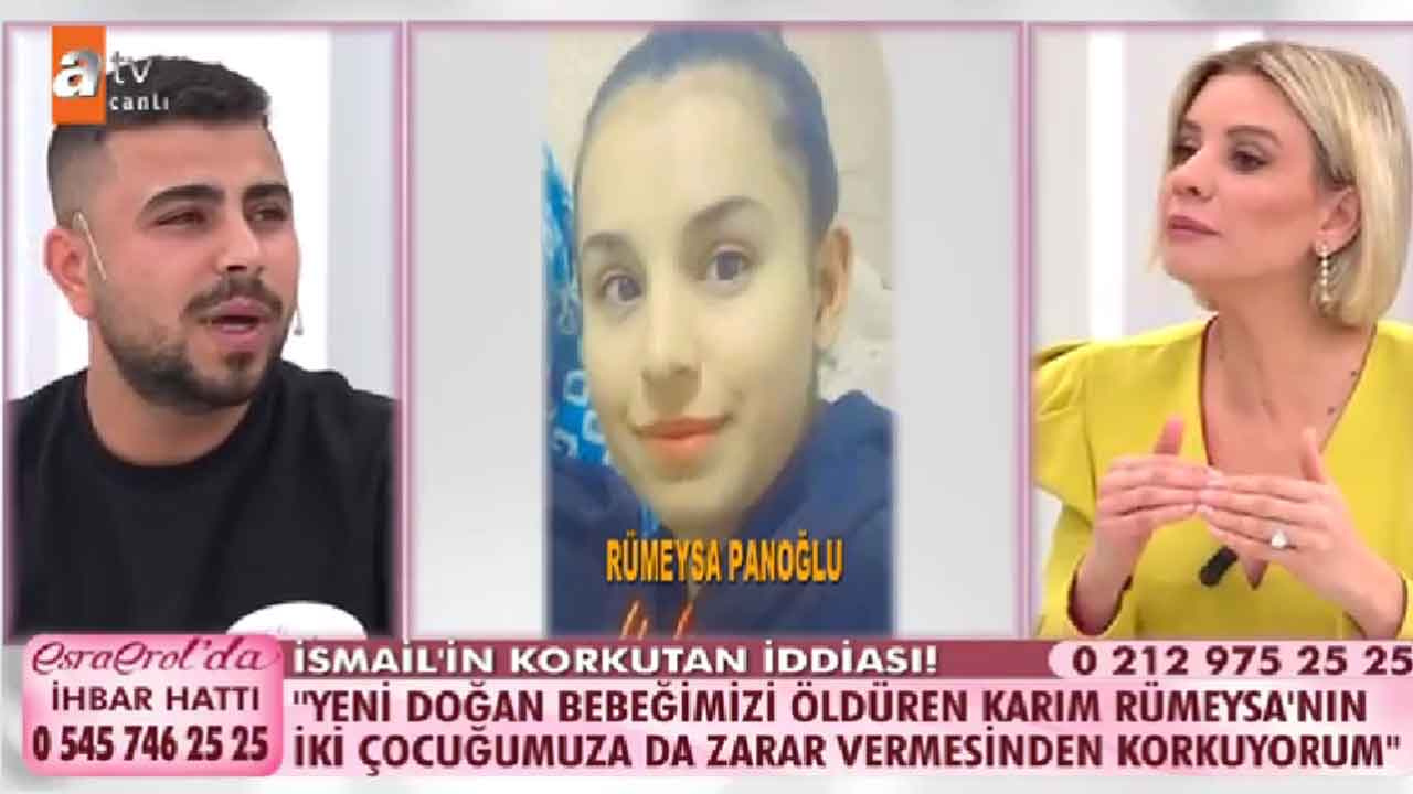 ATV Esra Erol'da kan donduran iddia 'Eşim bebeğimizi boğup öldürdü poşete koydu'