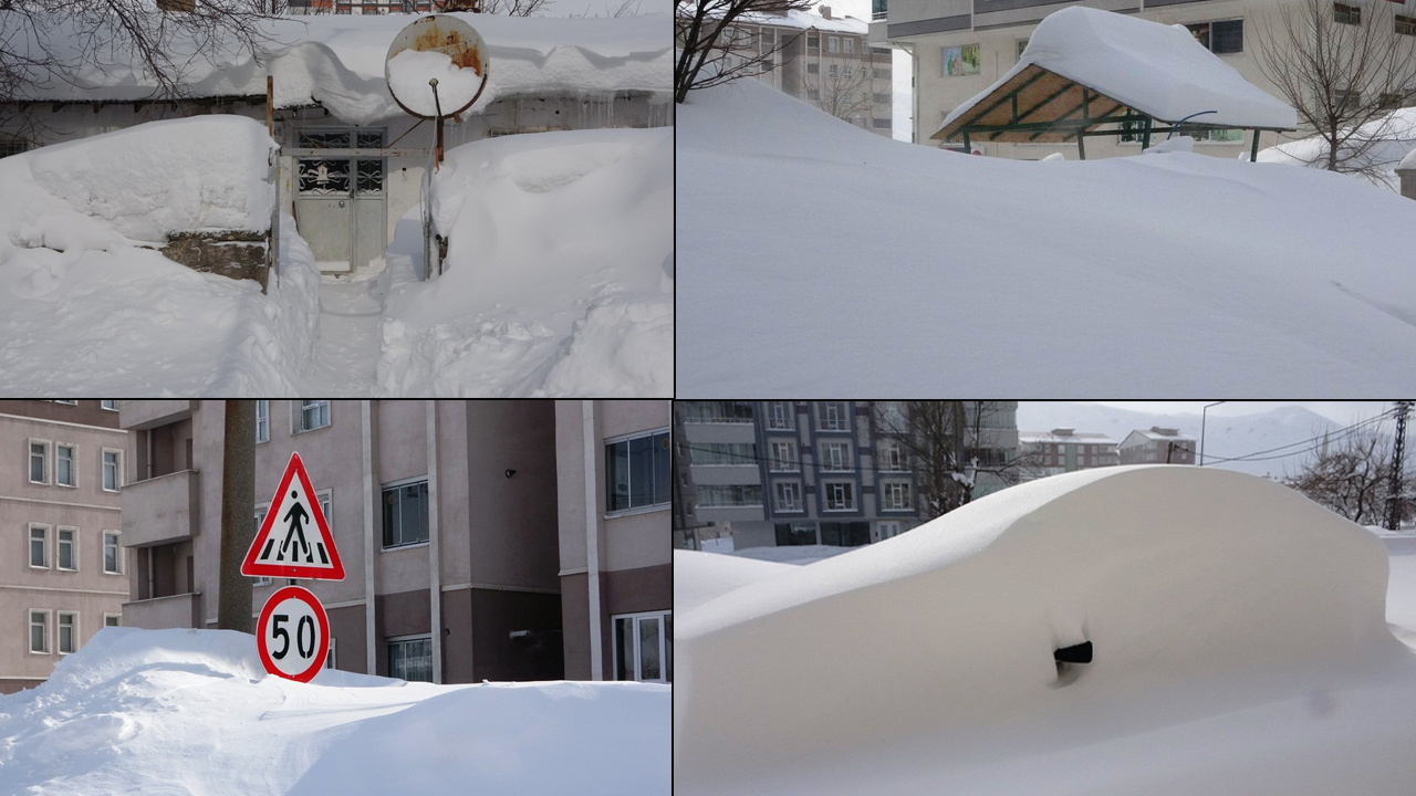3,5 metre kar yağdı hayat felç oldu! Hafta sonu tarihi rekor bekleniyor: Gaziantep Bingöl Bitlis Bolu Van