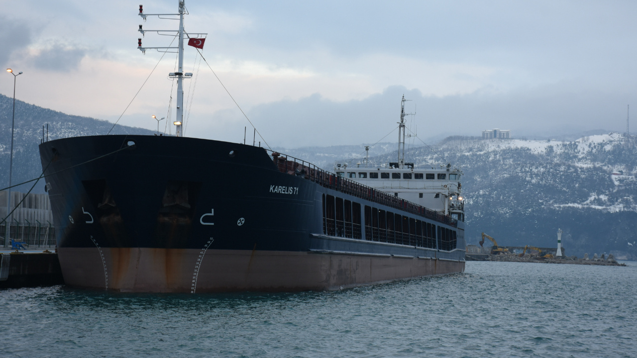 Bartın'da yük gemisinden denize düşen Rus gemi personeli kayboldu