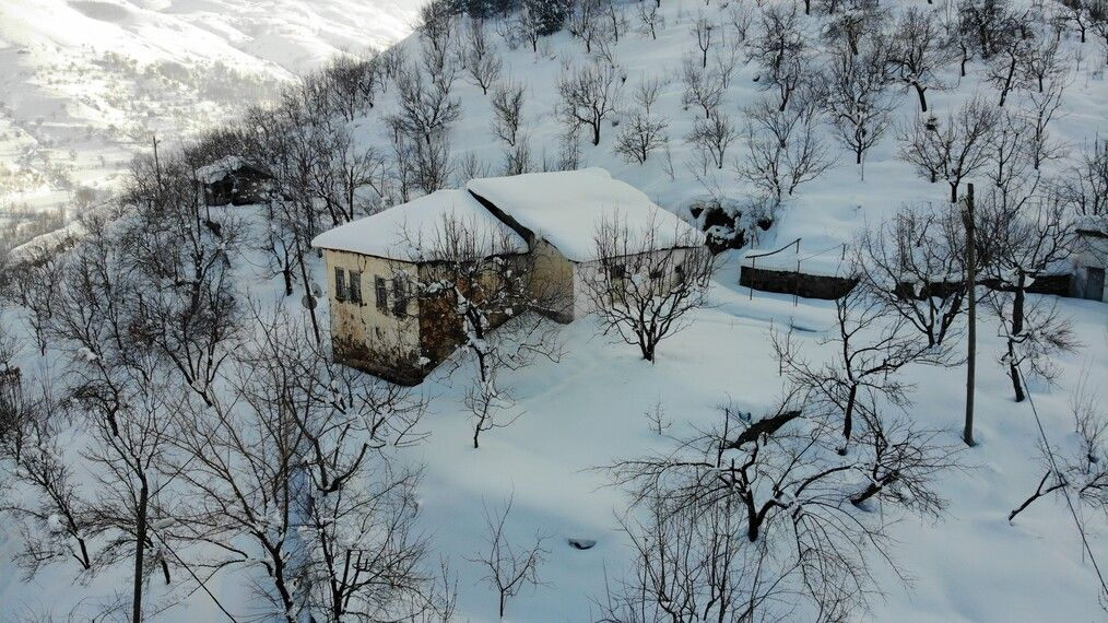 Muş'ta 1 metre kar hayatı felç etti! Evler kara gömüldü: Sabahtan akşama kadar atıyoruz ama bitiremiyoruz