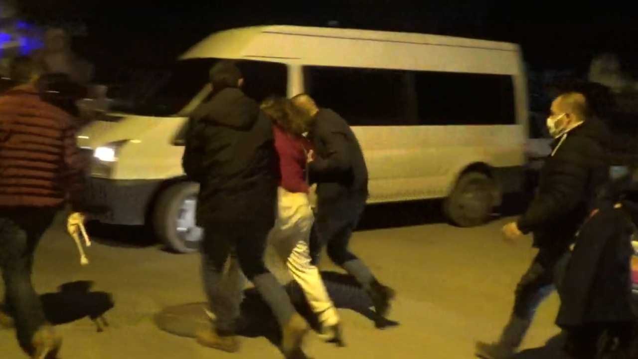 Aydın'da alkollü kadın sürücü polislere zor anlar yaşattı