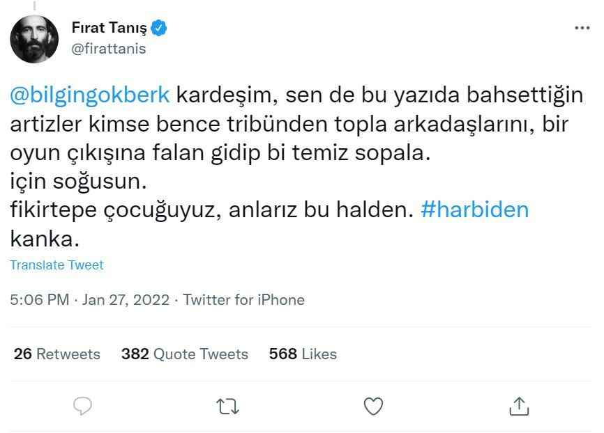 Fırat Tanış'ın Cumhuriyet ve CHP twitine Cüneyt Özdemir'den tepki: Tutmayın küçük enişteyi!