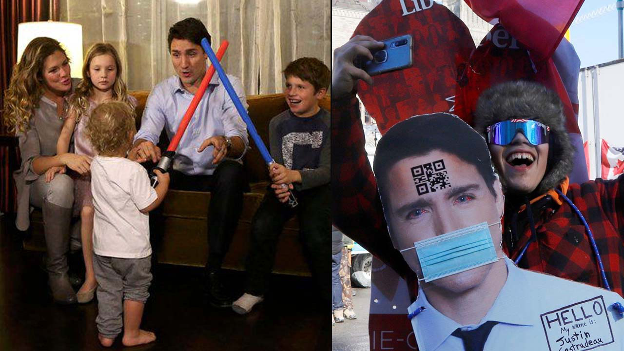 Kanada'da aşı karşıtları sokakta! Başbakan Trudeau ailesiyle gizli yere kaçırıldı