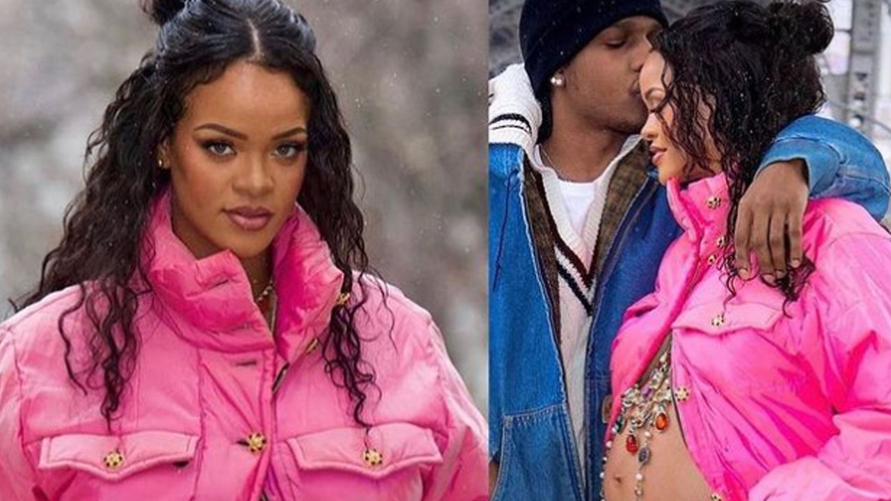 Rihanna hamile göbek nihayet göründü bebeğin cinsiyeti ne
