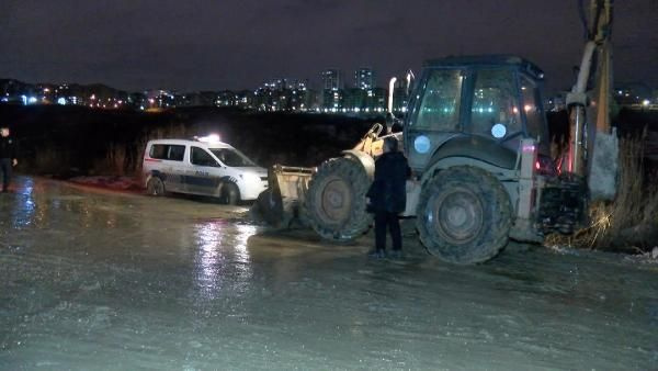 İstanbul'da polis helikopter eşliğinde boş arizide kazı yapıyor! Büyükçekmece'de gece boyu ne arandı?