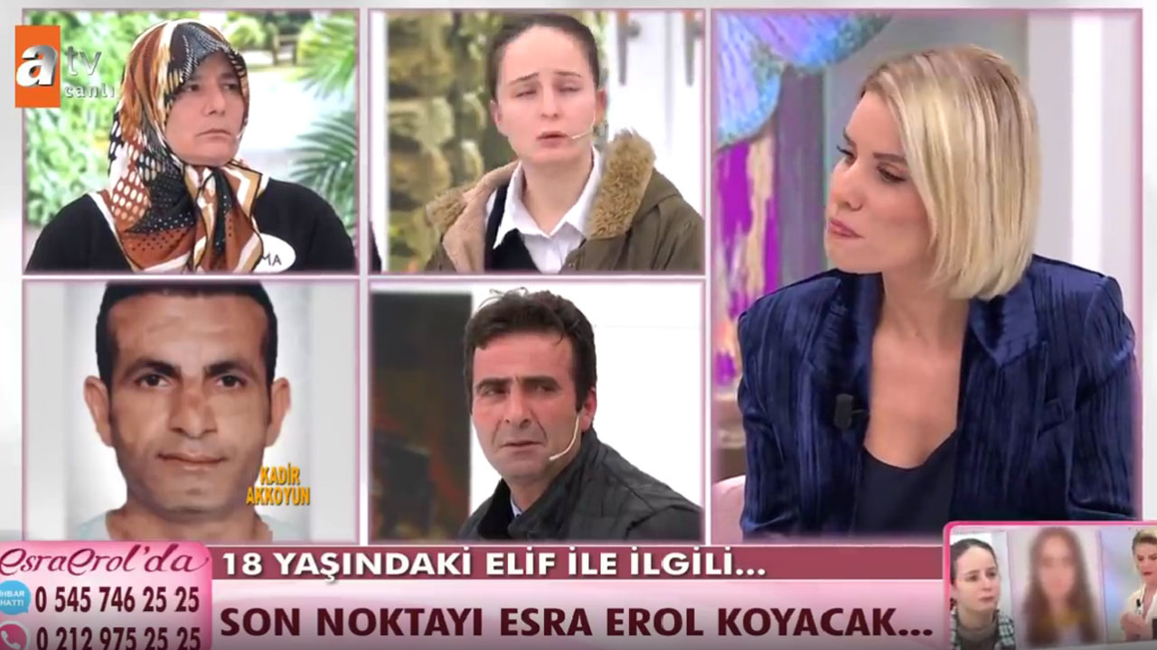 ATV Esra Erol'un azarladığı için tepki topladığı 18 yaşındaki Elif Yıldırım ailesine döndü