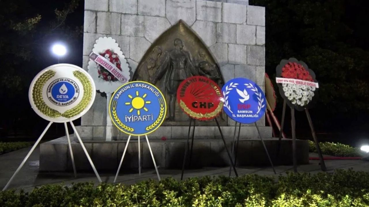 Samsun'da Atatürk Anıtı'na saldıran iki kuzen tutuklandı! Sabıka kayıtları kabarık çıktı