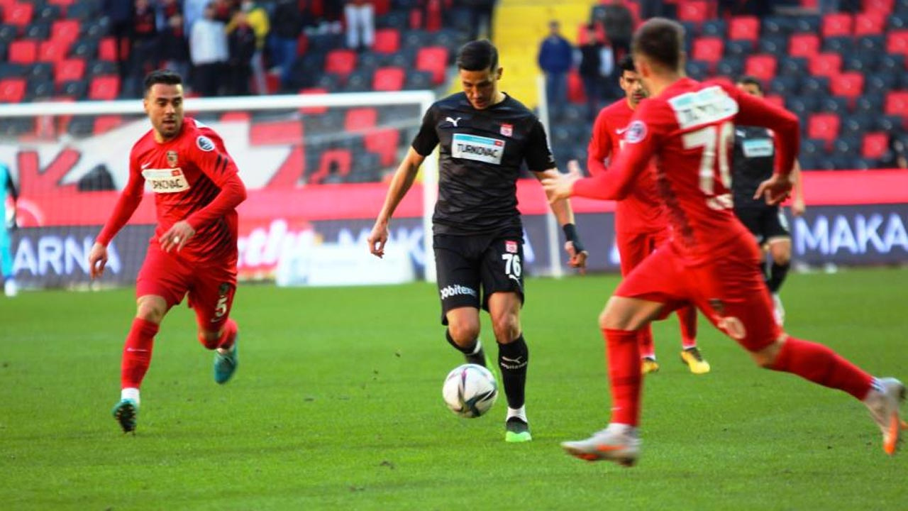 Gaziantep FK DG Sivasspor'u gole boğdu