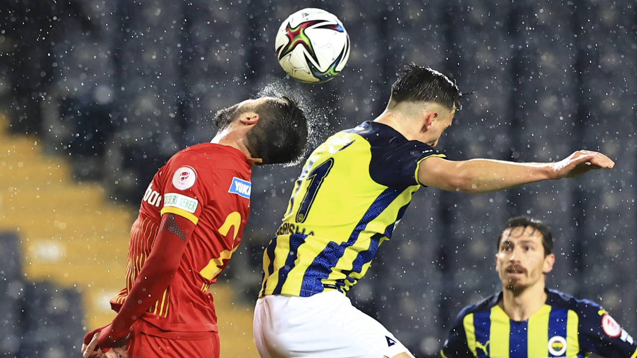 10 kişilik Kayserispor'dan son saniye darbesi! Fenerbahçe kupaya veda etti