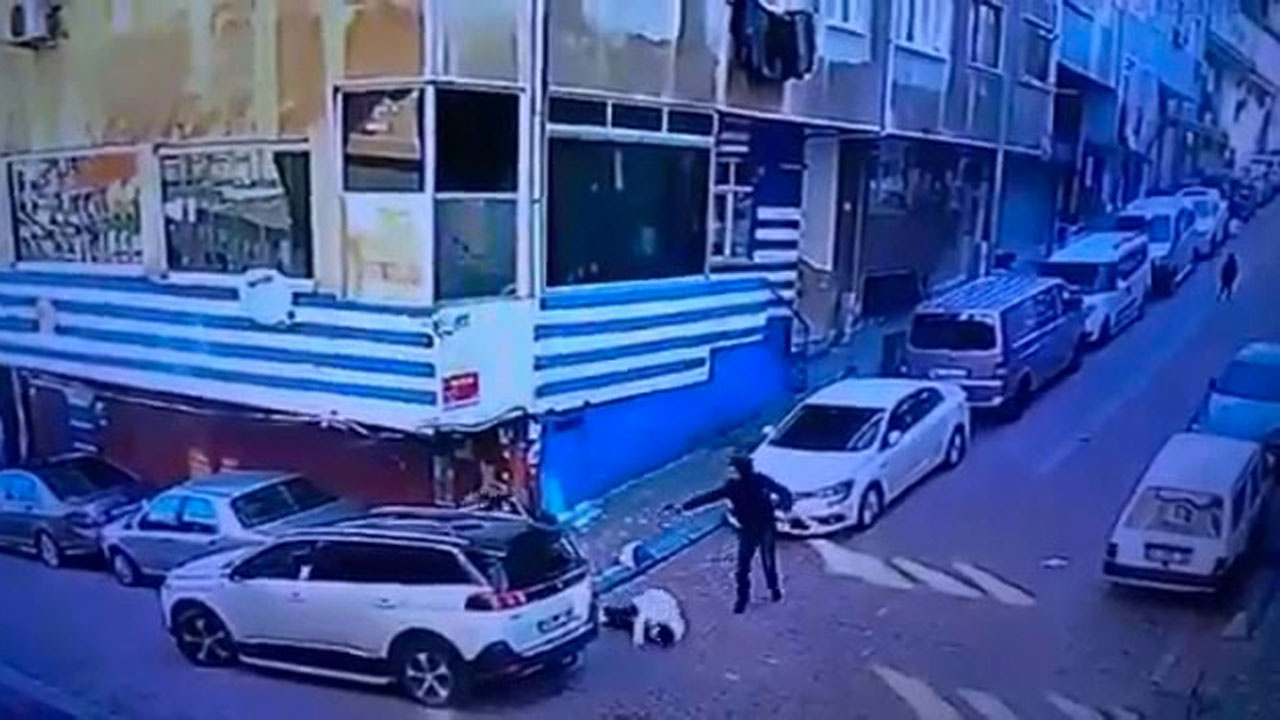 Zeytinburnu’nda silahı saldırı kamerada