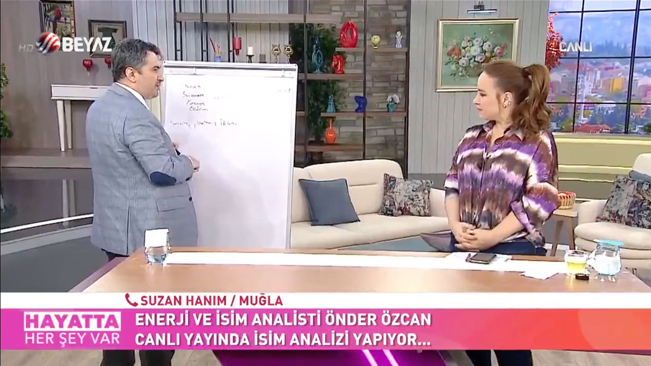 Beyaz TV'de Nur Viral'ın programında inanılmaz olay! 'Eşine İhlas suresi okutulmuş baklava yedir'