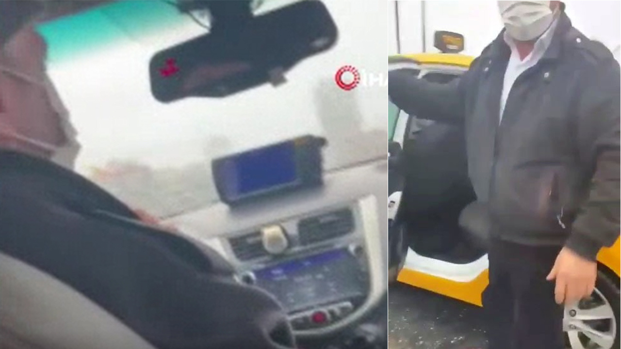 Yine taksi yine tartışma! İstanbul'da kadın müşteriyi yolun ortasında araçtan dışarı attı